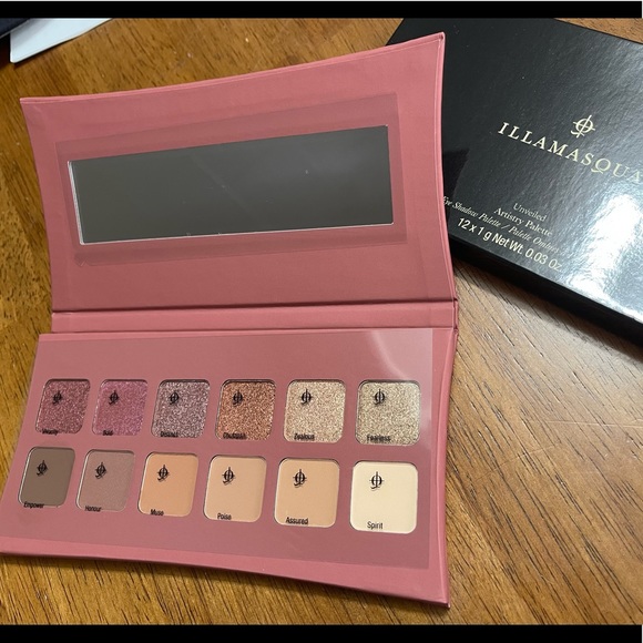 NIB Illamasqua Nude Collection Unveiled Artistry Palette Eyeshadow Makeup - Picture 6 of 12